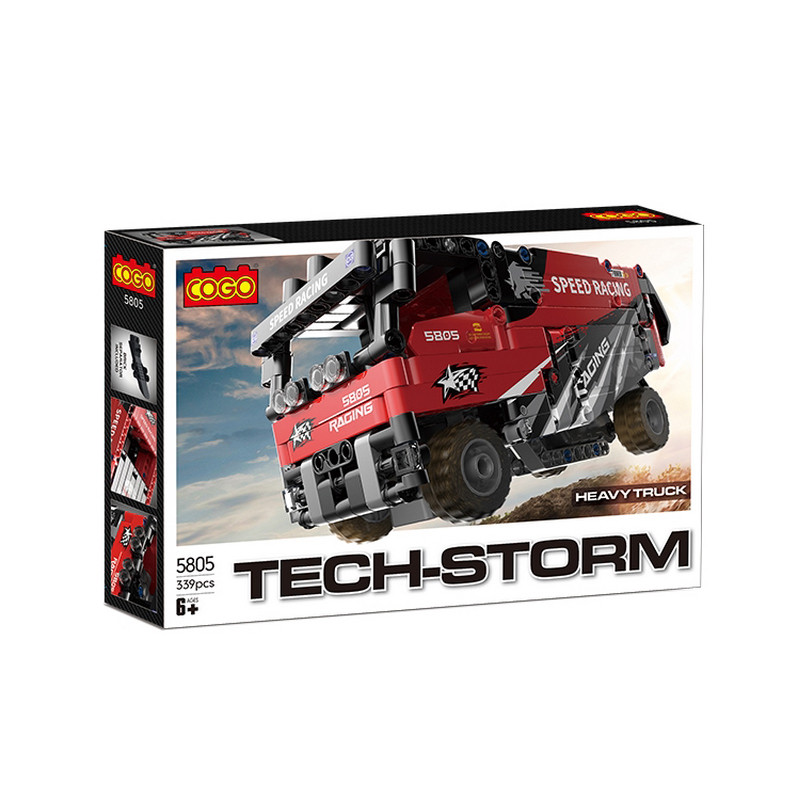 Конструктор «Автомобили» TECH-STORM Грузовик COGO 5805CG 339 элементов