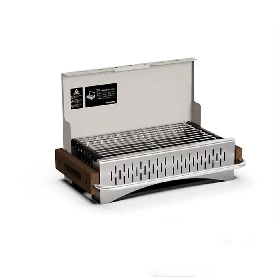 Портативний гриль для стільниці CNK2300CJ010 Naturehike 6976023922954 металік