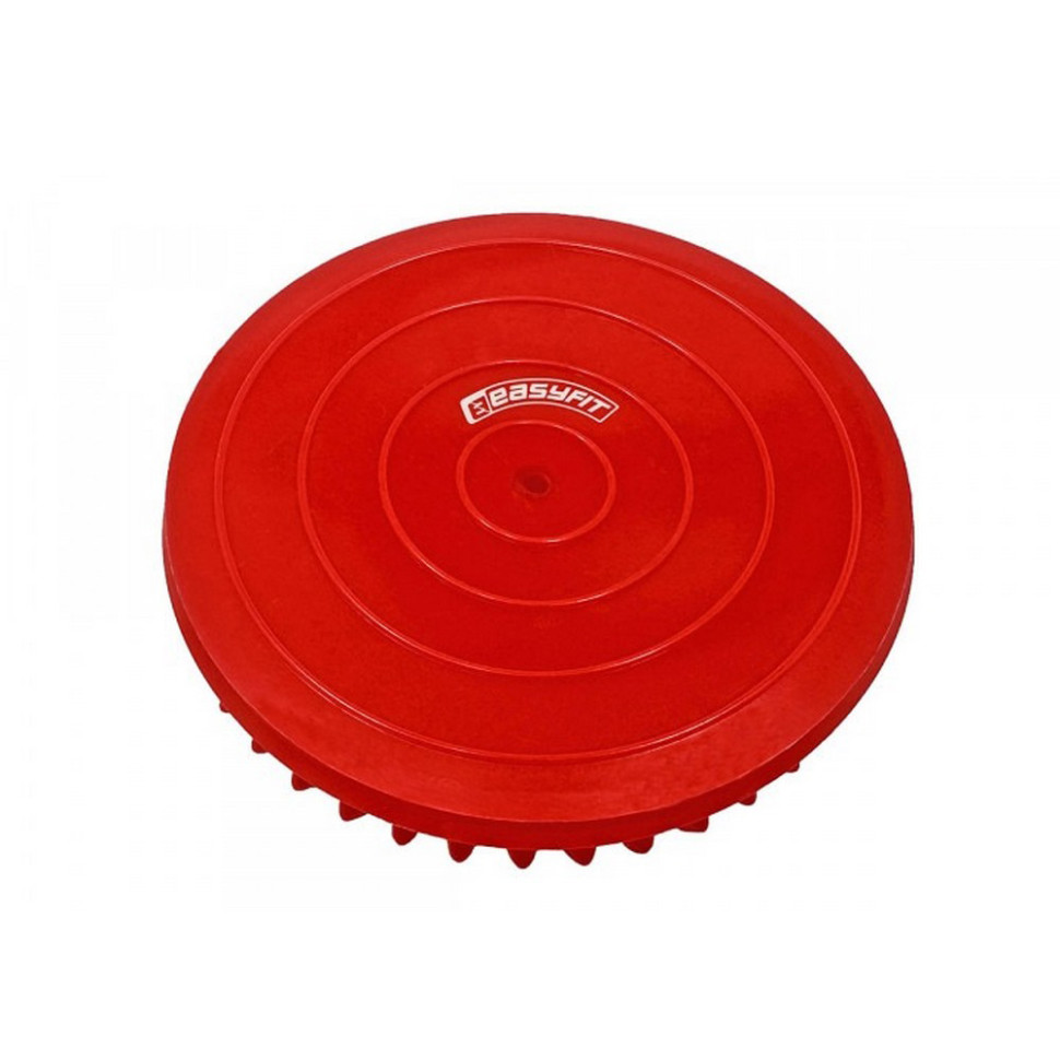 Півсфера масажна кіндербол EasyFit EF-3001-R 16 см, м'яка, червона