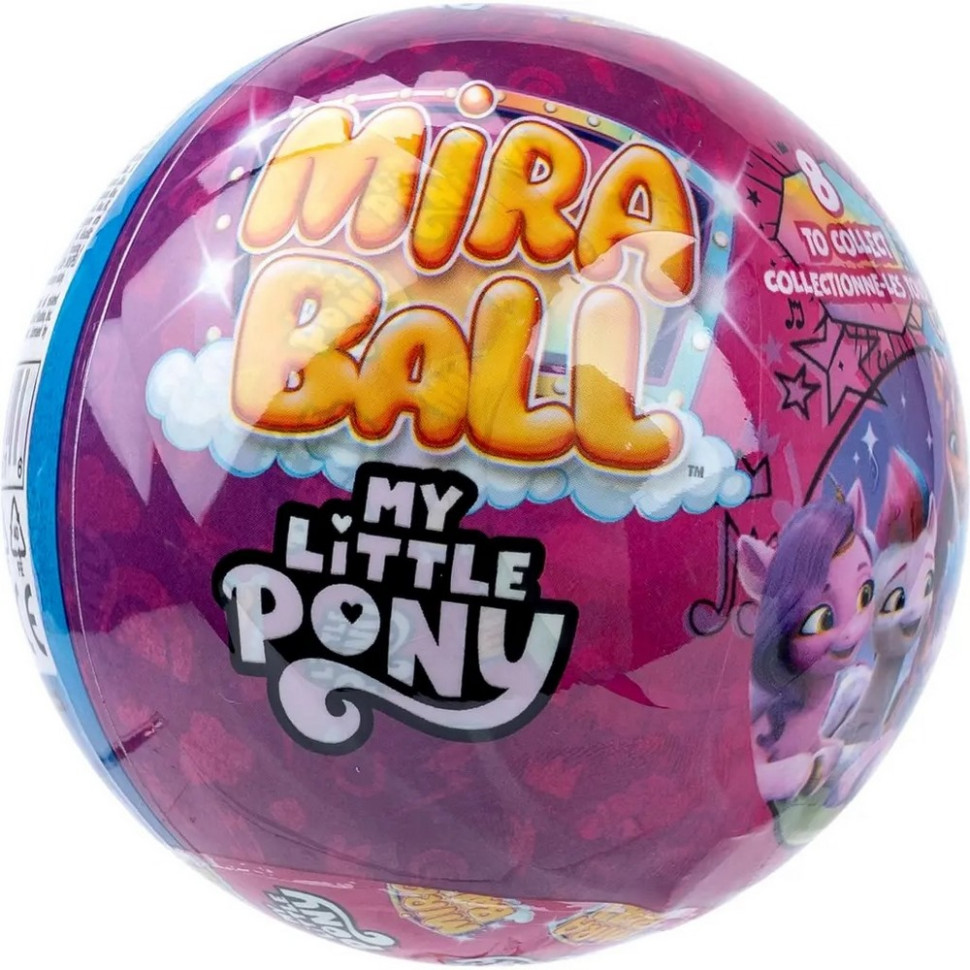 Дитяча м'яка іграшка-сюрприз My Little Pony Miraball M14161 в асортименті 