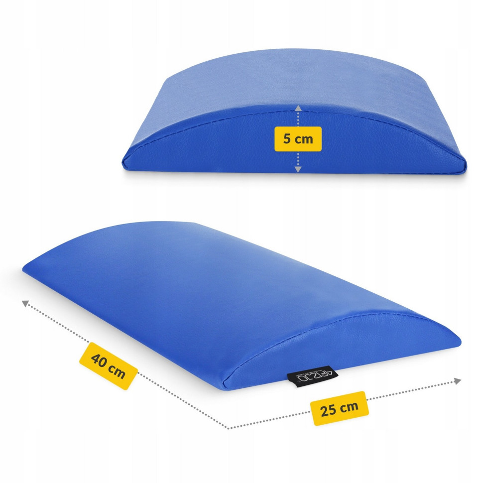 Полувалик для реабилитации и массажа 4FIZJO P-5905973403061 Blue 40 x 25 x 5 см
