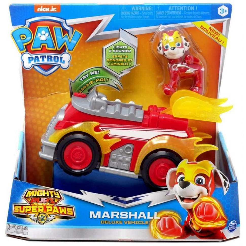 Фигурка Щенячий патруль: Маршал з автомобілем-делюкс Spin master SM16776/7271
