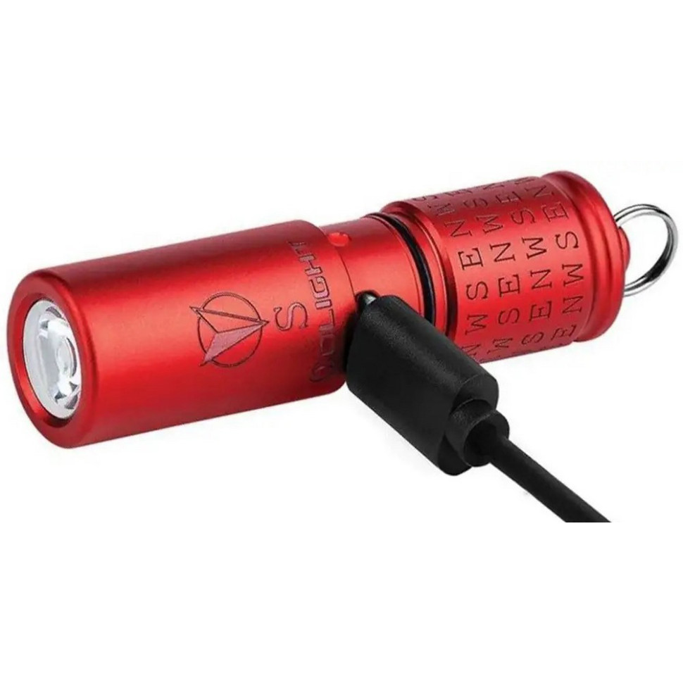 Фонарь-брелок I1R2 PRO South Olight I1R2 PRO (South) красный 180 люмен