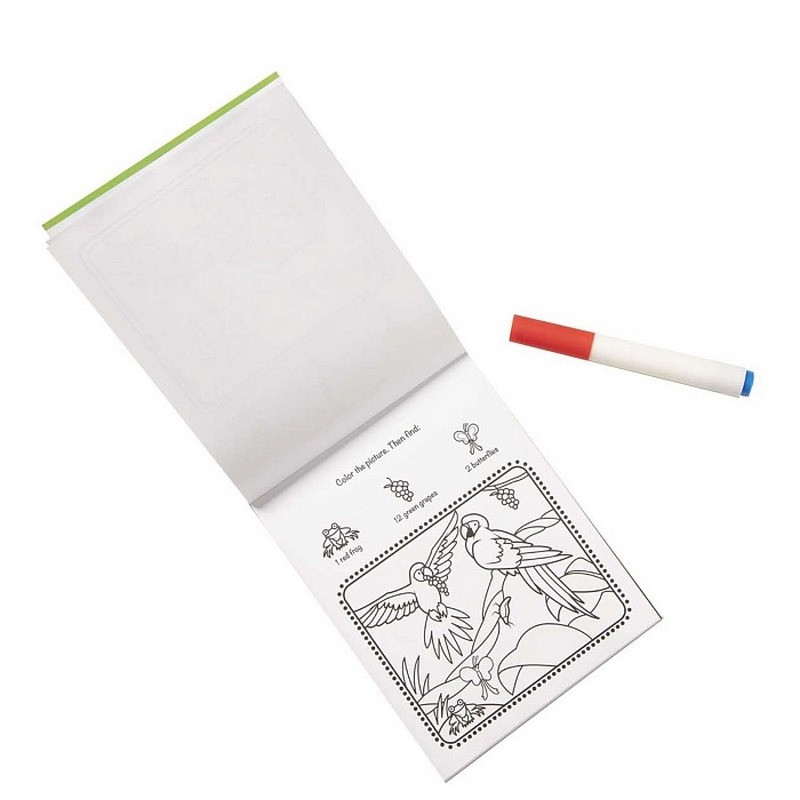 Дитяча чарівна розмальовка маркером 