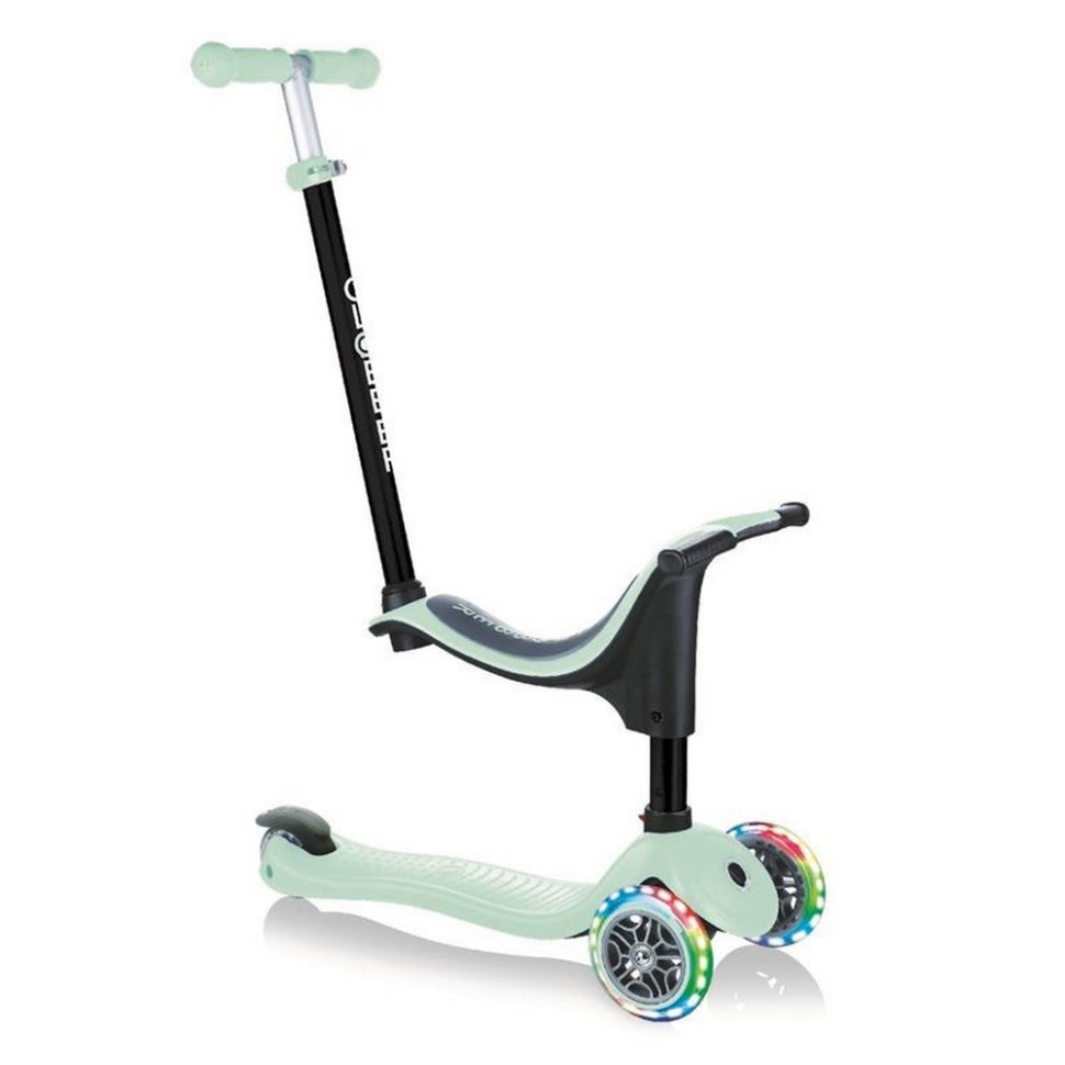Самокат детский GO UP SPORTY GLOBBER 452-206-3 пастельный зеленый