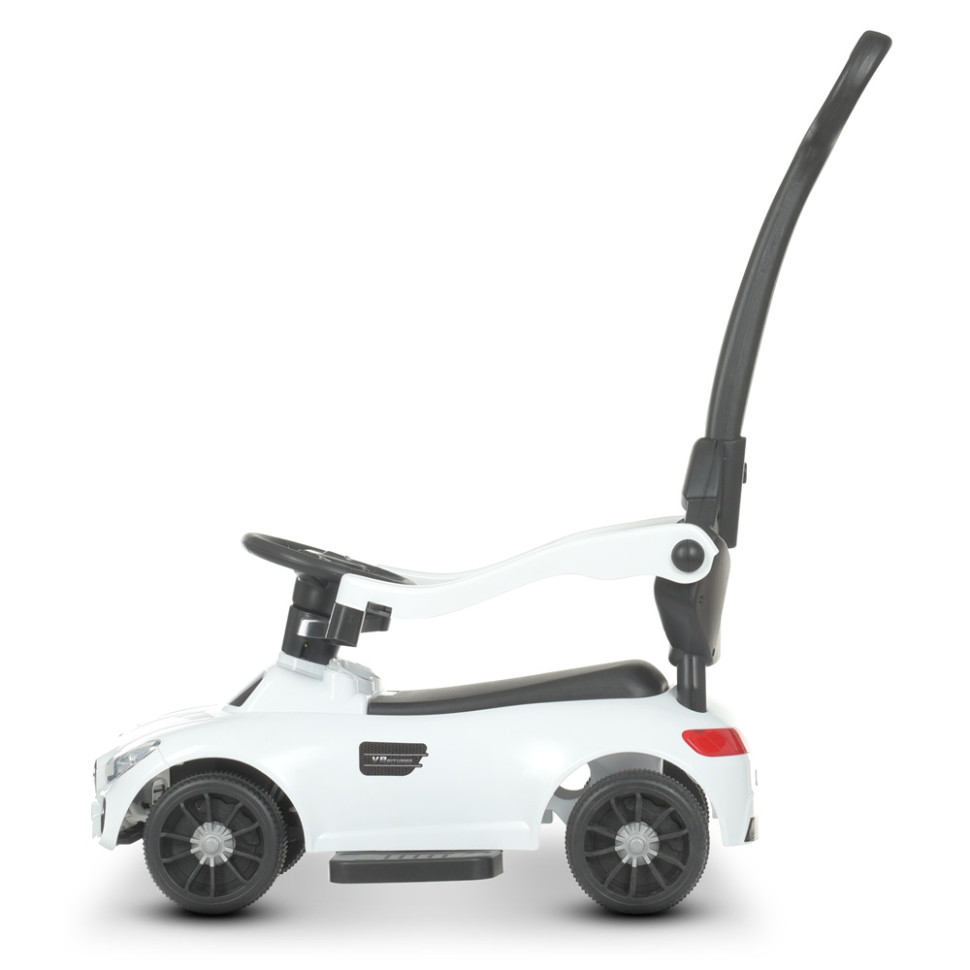 Каталка-толокар Bambi Racer M 4578-1 Білий музичний