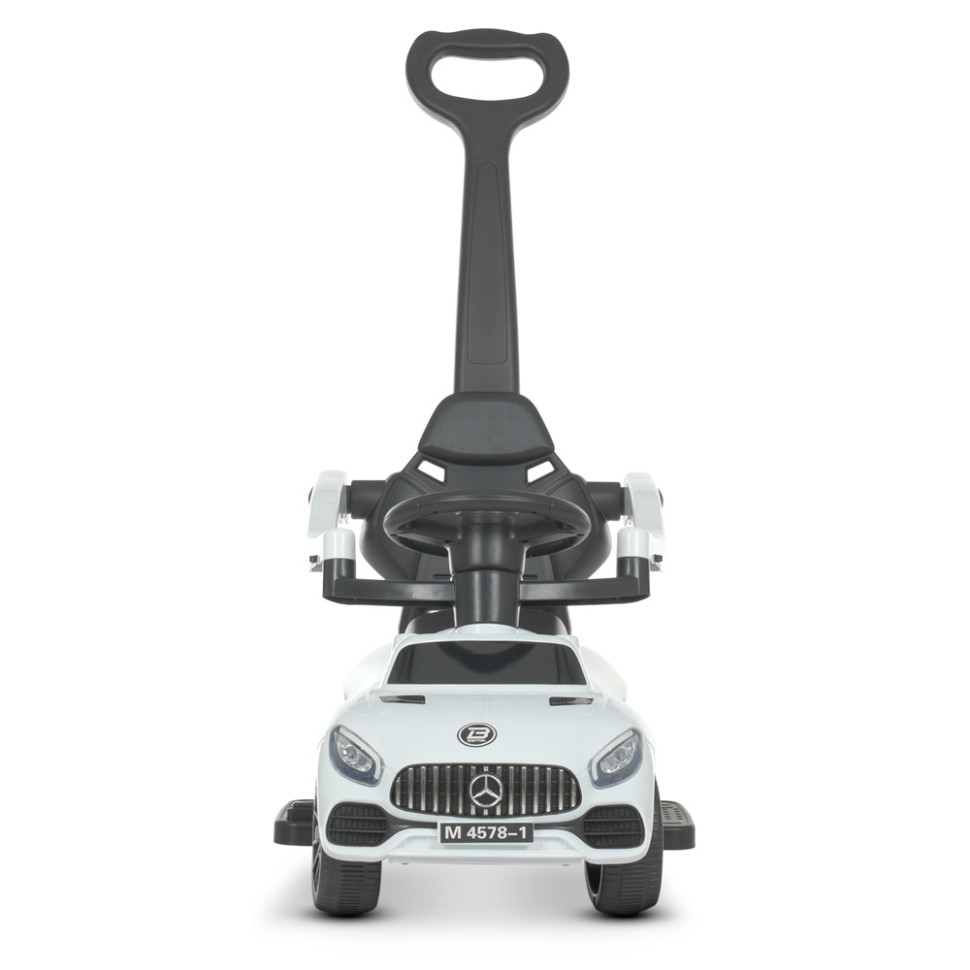 Каталка-толокар Bambi Racer M 4578-1 Білий музичний