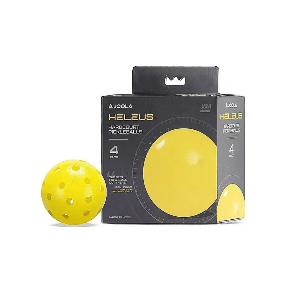 М'ячі для піклболу Heleus Joola 931094 в наборі 4 штуки
