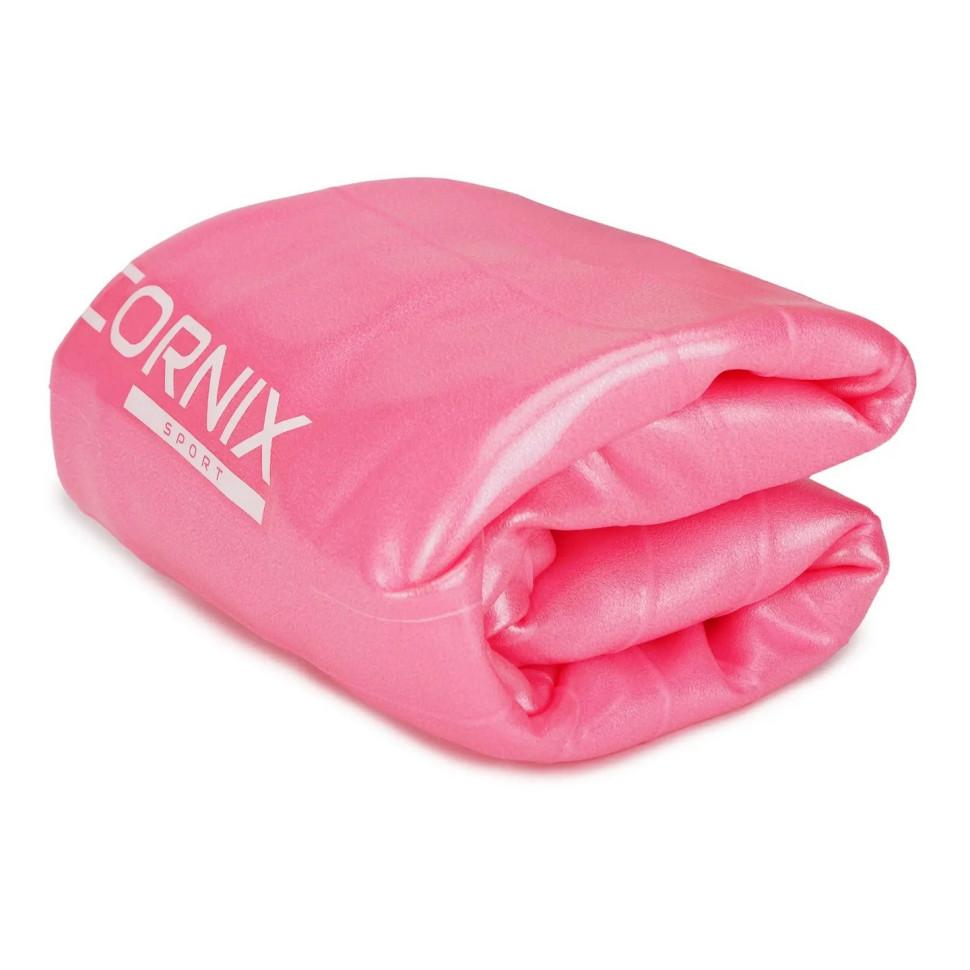 М'яч для фітнесу (фітбол) Cornix XR-0024 Pink 75 см, Anti-Burst 