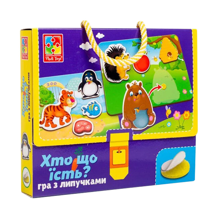 Настольная игра на липучках 