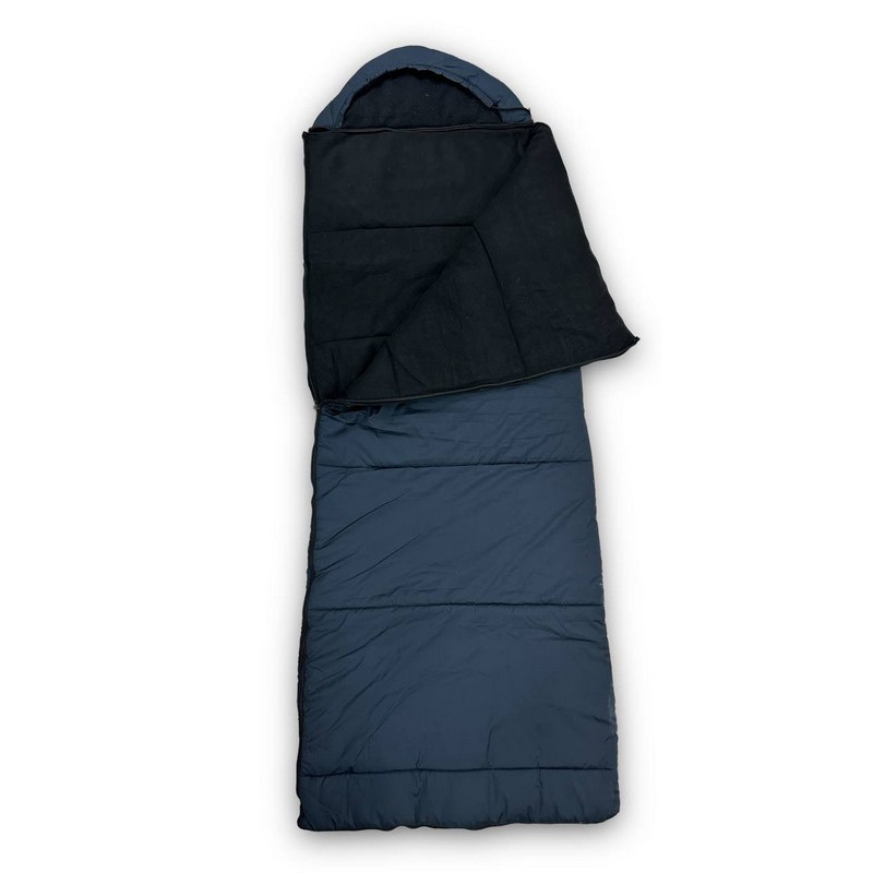 Спальный мешок одеяло с капюшоном Gemini Sport BG-0099 Чорний