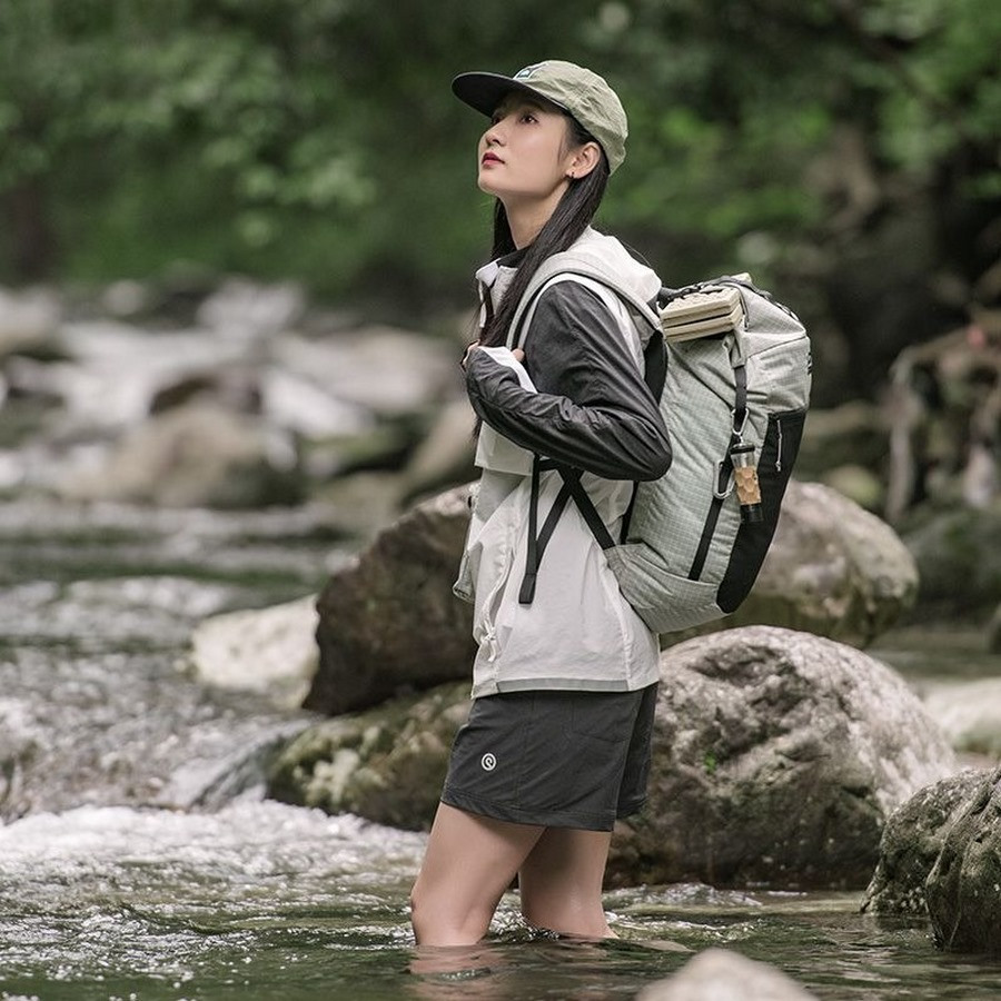 Рюкзак туристический NH20BB206 Naturehike 6927595772775, 20 л, светло-серый