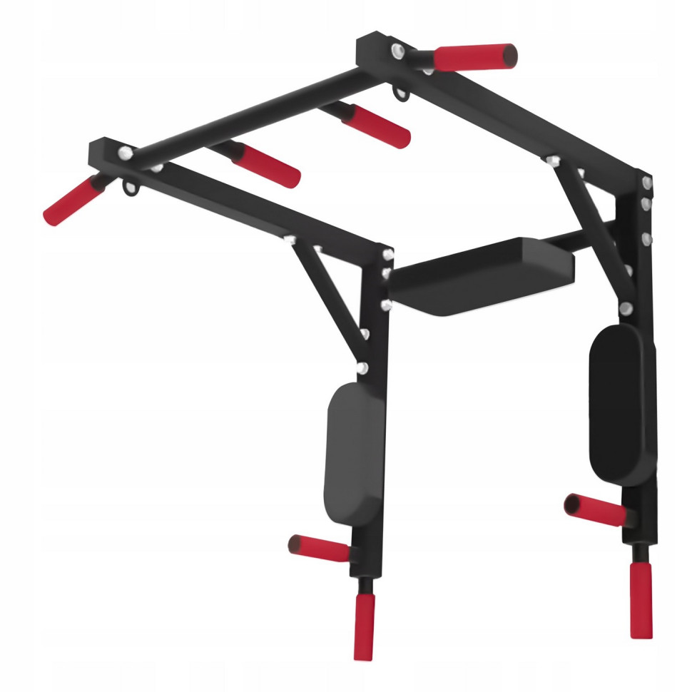 Турник-брусья навесной 2 в 1 4FIZJO P-5905973402644 Black  80 х 70 х 60 см
