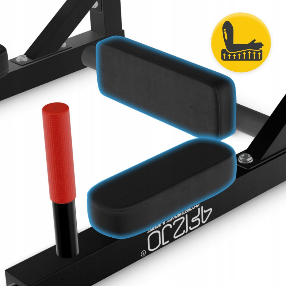 Турник-брусья навесной 2 в 1 4FIZJO P-5905973402644 Black  80 х 70 х 60 см