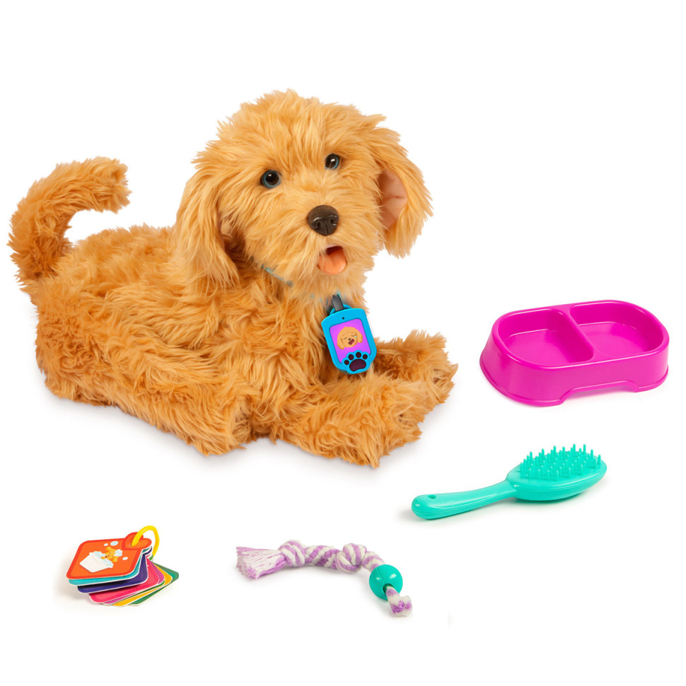 Интерактивная игрушка Лабрадудель Moji My Fuzzy Friends 18207-UKR-ENG с аксессуарами