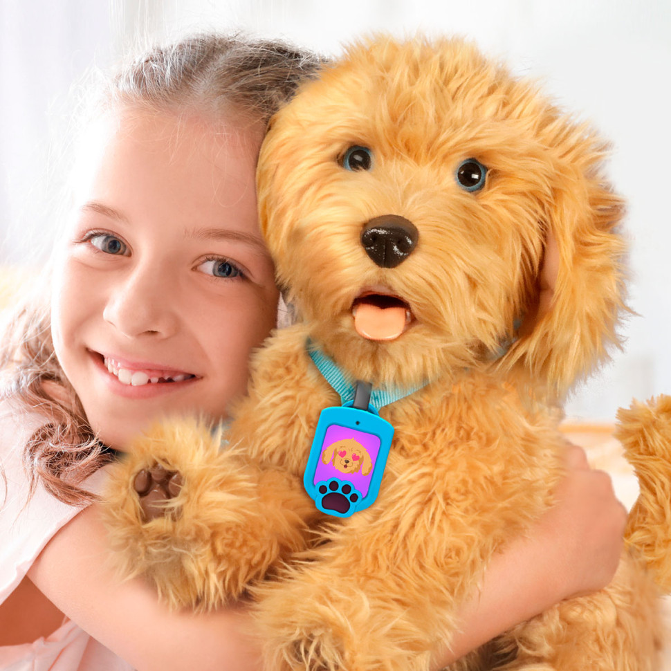 Интерактивная игрушка Лабрадудель Moji My Fuzzy Friends 18207-UKR-ENG с аксессуарами
