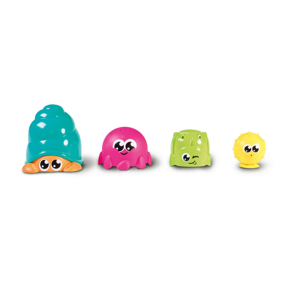 Игрушка для ванной Морские обитатели Toomies E73221, 4 фигурки