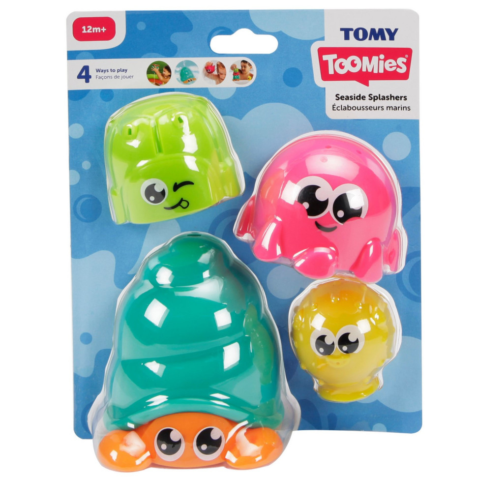 Игрушка для ванной Морские обитатели Toomies E73221, 4 фигурки