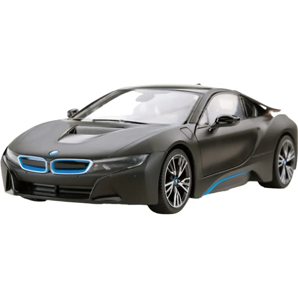 Машинка на радиоуправлении BMW i8 Rastar 58400 black, масштаб 1:43