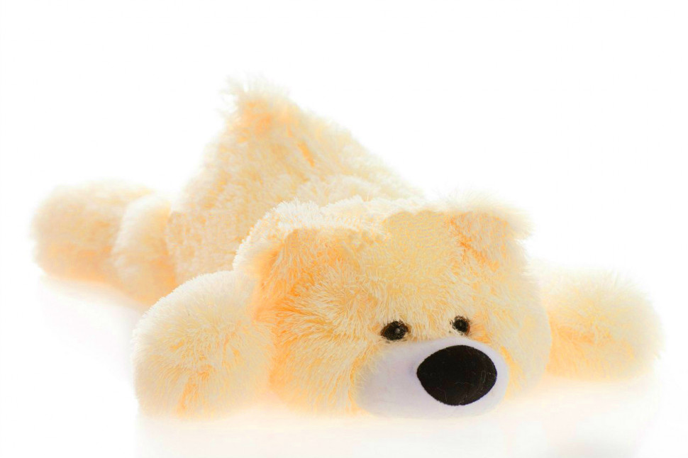 М'яка іграшка Alina Toys ведмедик Умка 45 см персиковий 5784626ALN