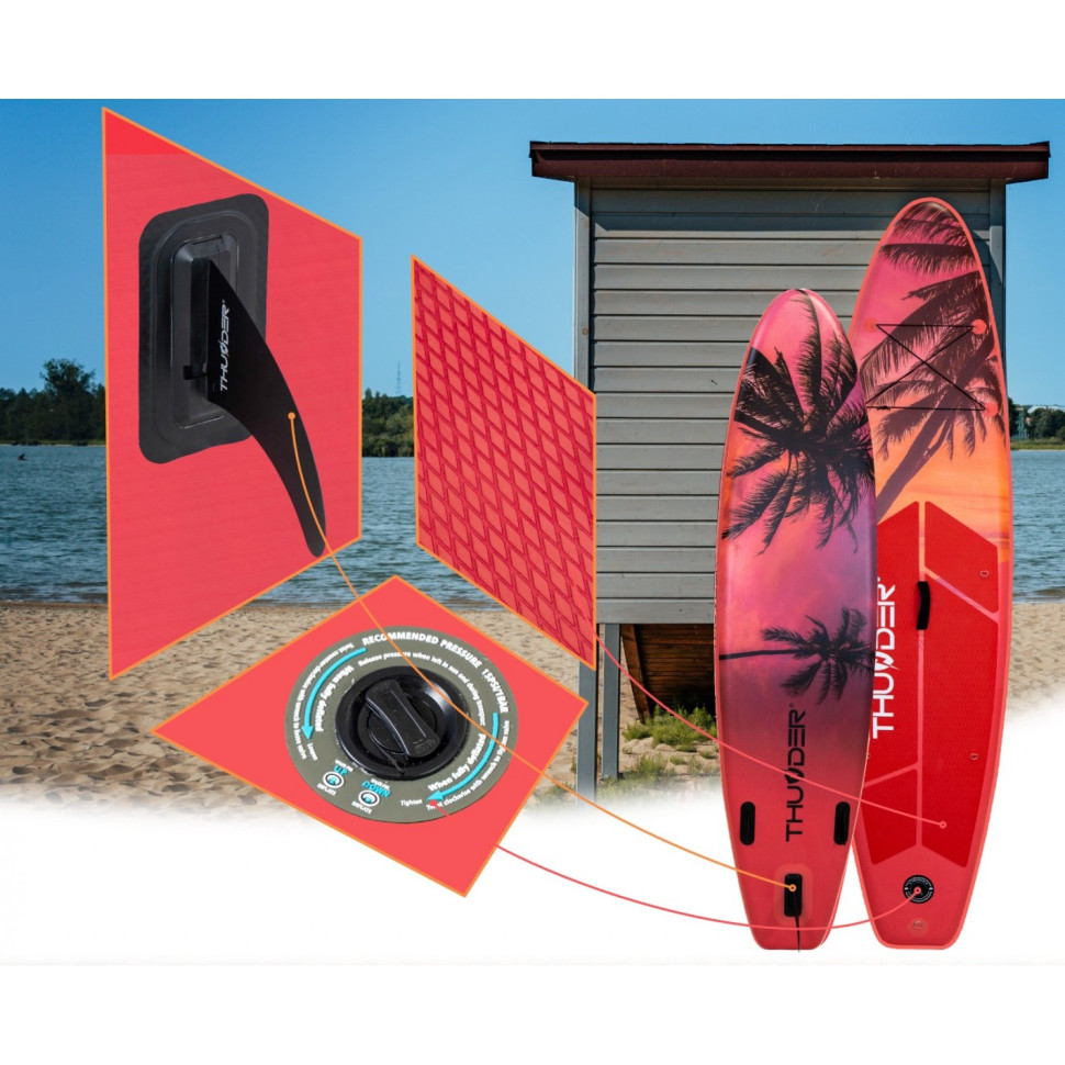 Надувна SUP дошка Isle Thunder SUP-ISLE з веслом 320 см