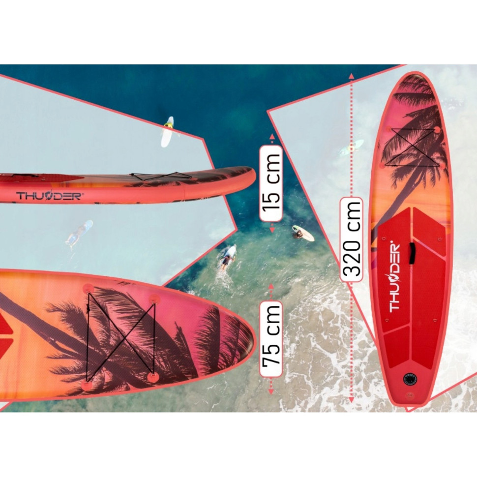 Надувна SUP дошка Isle Thunder SUP-ISLE з веслом 320 см