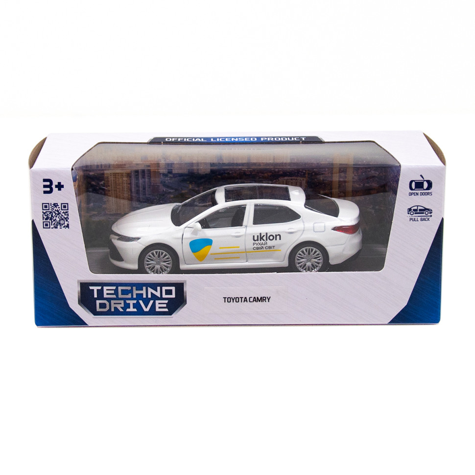 Автомодель детская TOYOTA CAMRY UKLON TechnoDrive 250291 инерционная