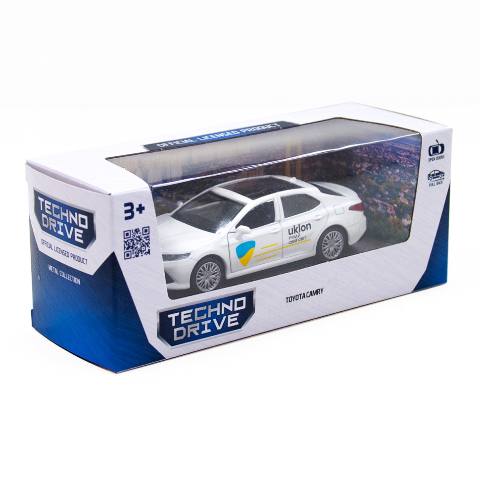 Автомодель детская TOYOTA CAMRY UKLON TechnoDrive 250291 инерционная