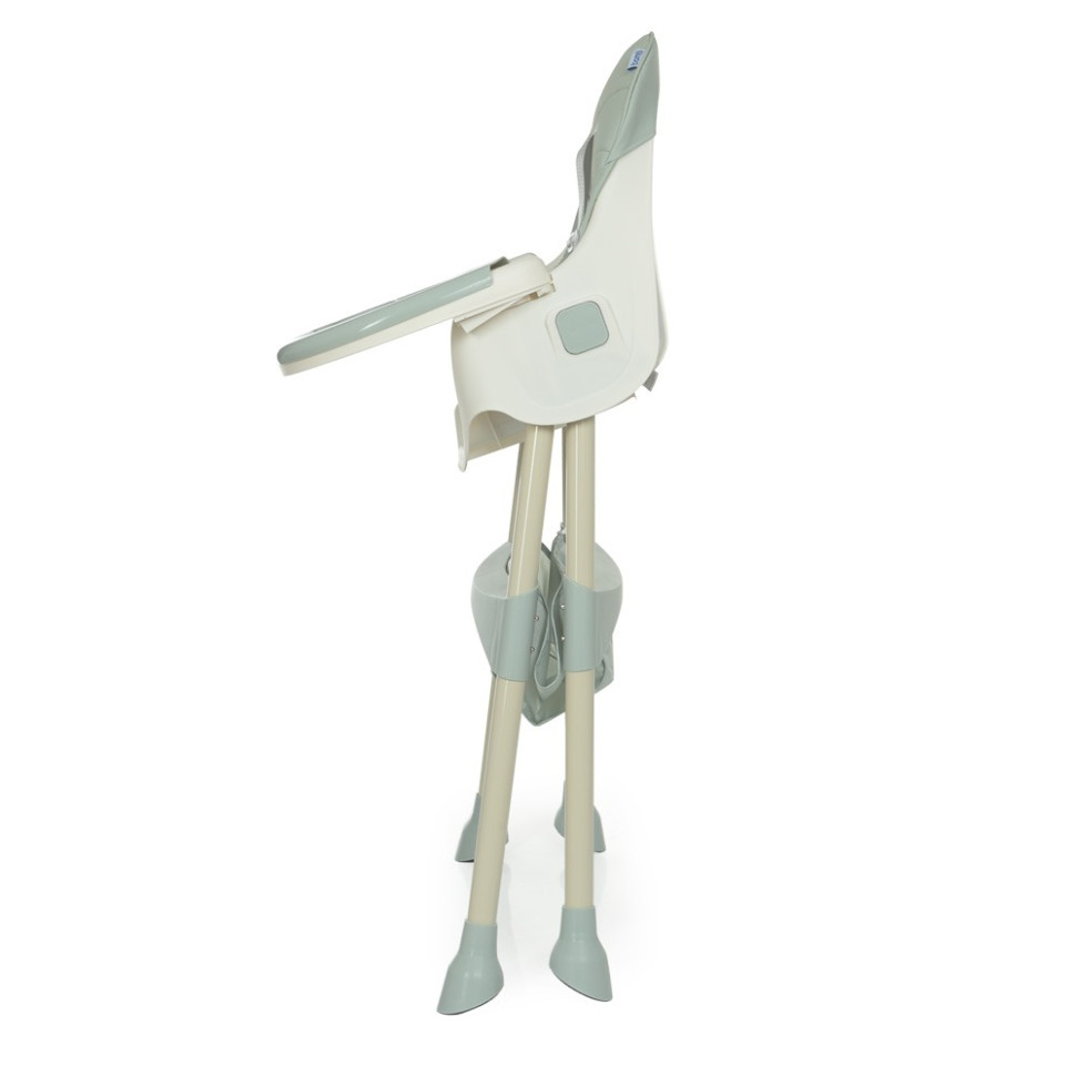 Стульчик для кормления Bambi M 4136-2 Olive, cкладной, 5-ти точечный,  экокожа