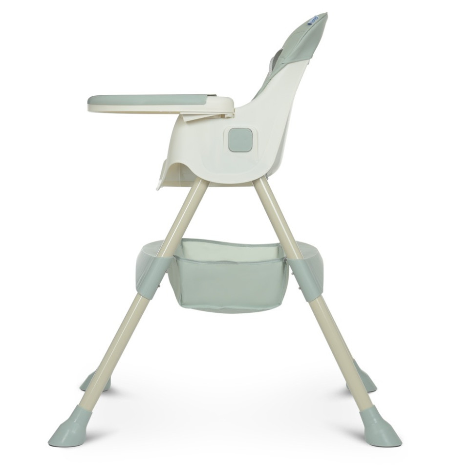 Стульчик для кормления Bambi M 4136-2 Olive, cкладной, 5-ти точечный,  экокожа