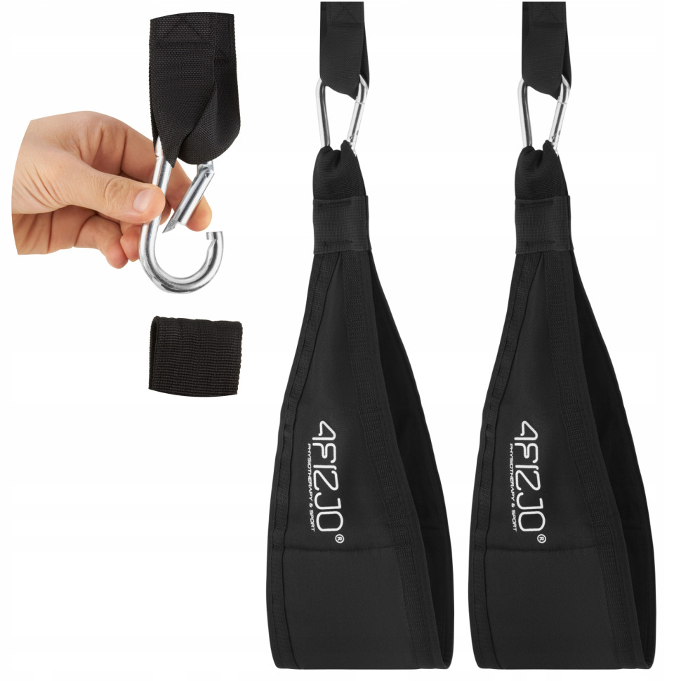 Петлі підвісні AB Sling Straps 4FIZJO P-5905973402309 чорний