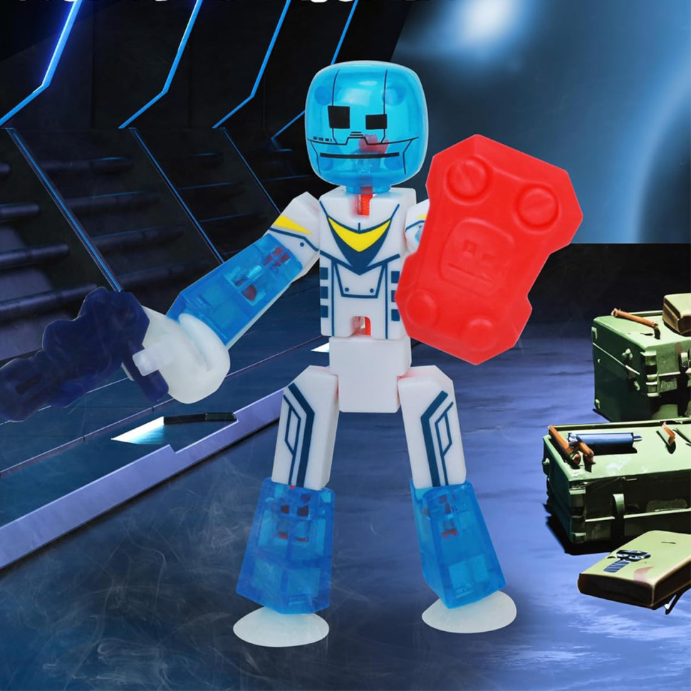 Игровой набор для анимационного творчества Вангарден Stikbot StikTannica SB270B_UAKD фигурка с аксессуарами