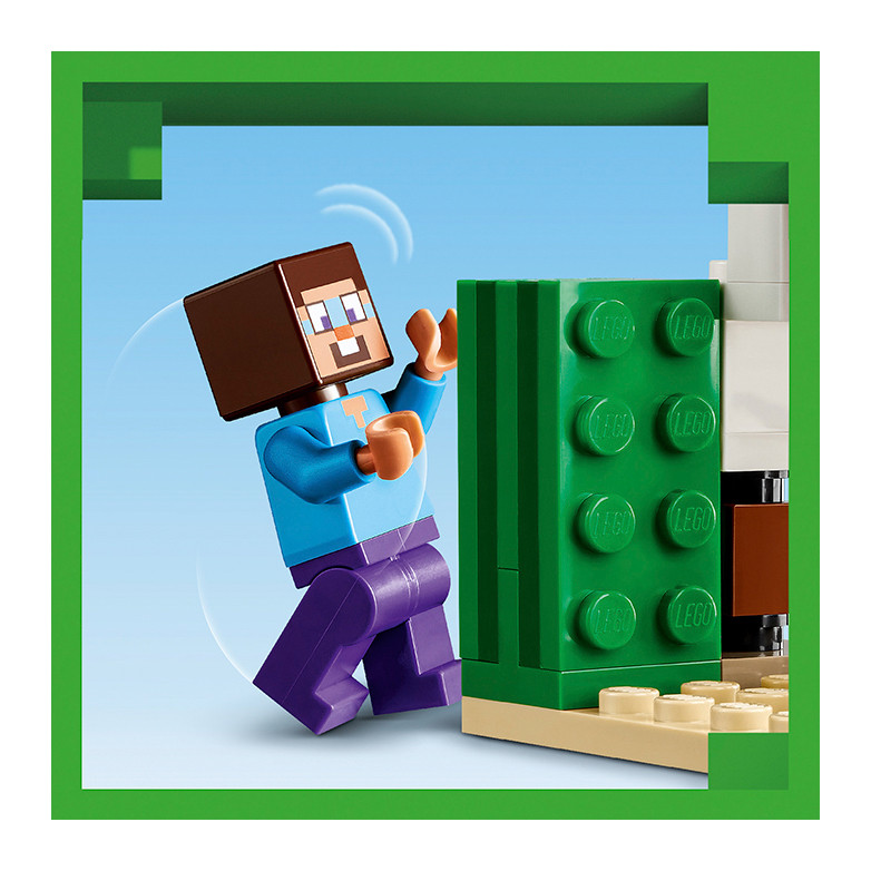 Конструктор LEGO Minecraft Експедиція Стіва в пустелю 21251, 75 деталей