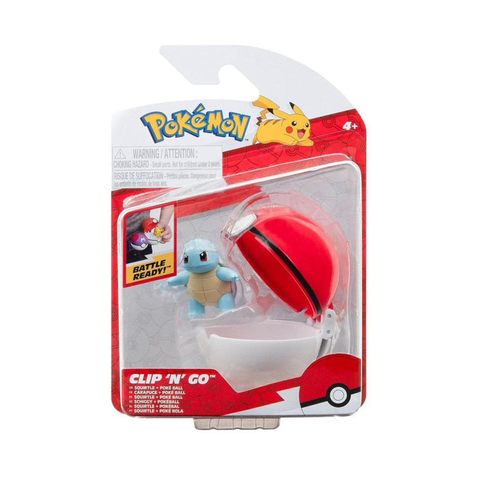 Ігровий набір Сквіртл у покеболі Pokemon W15 PKW3143 ігрова фігурка, покебол