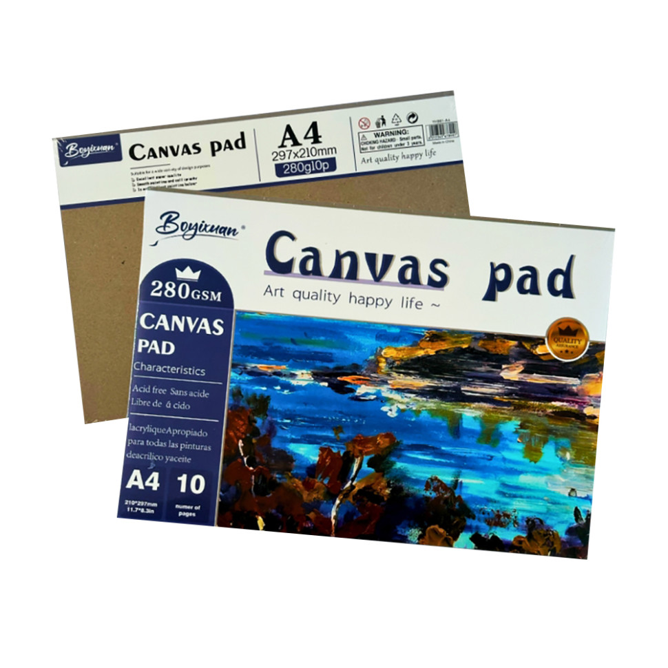 Скетчбук для рисования Brushme SBOOK10_280 формат А4, 10 страниц, плотность 280 г/м2