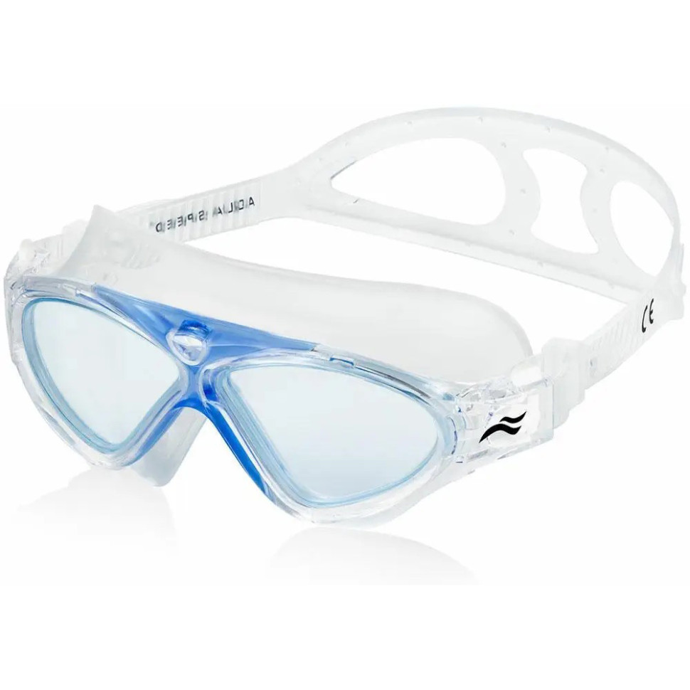 Очки для плавания ZEFIR 5870 Aqua Speed 00000022265 голубой, прозрачный, OSFM