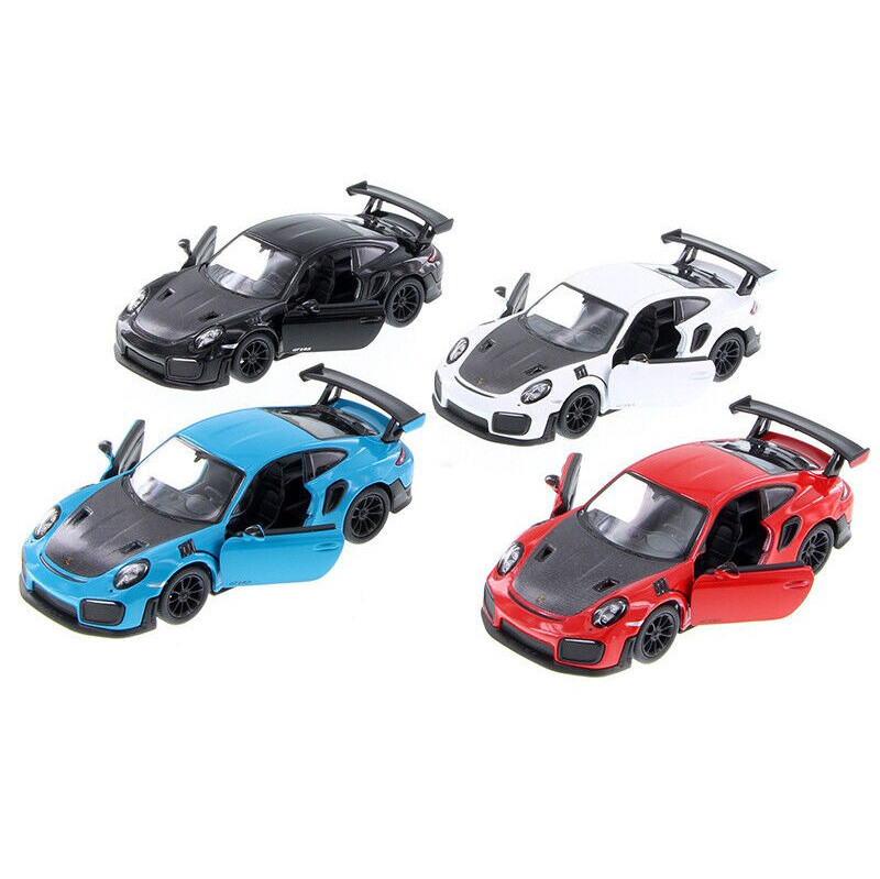 Автомодель легкова PORSCHE 911 GT2 RS 5'' Kinsmart KT5408W інерційна, масштаб 1:36