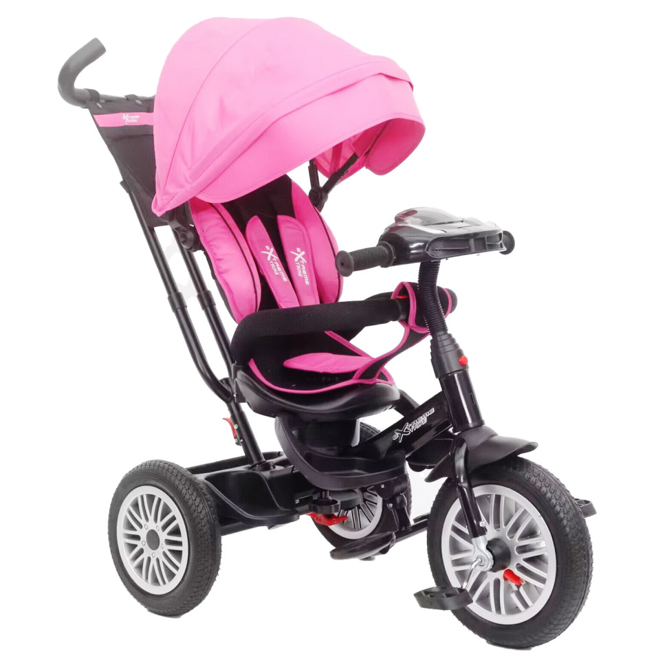 Велосипед 3-х колісний Bambi TR2406 з пультом, рожевий