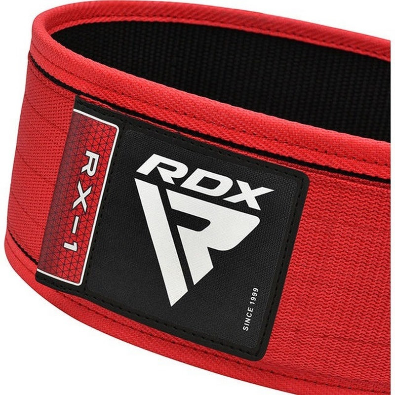 Пояс для важкої атлетики RX1 weight lifting belt RDX Inc Limited WBS-RX1R-L, розмір L