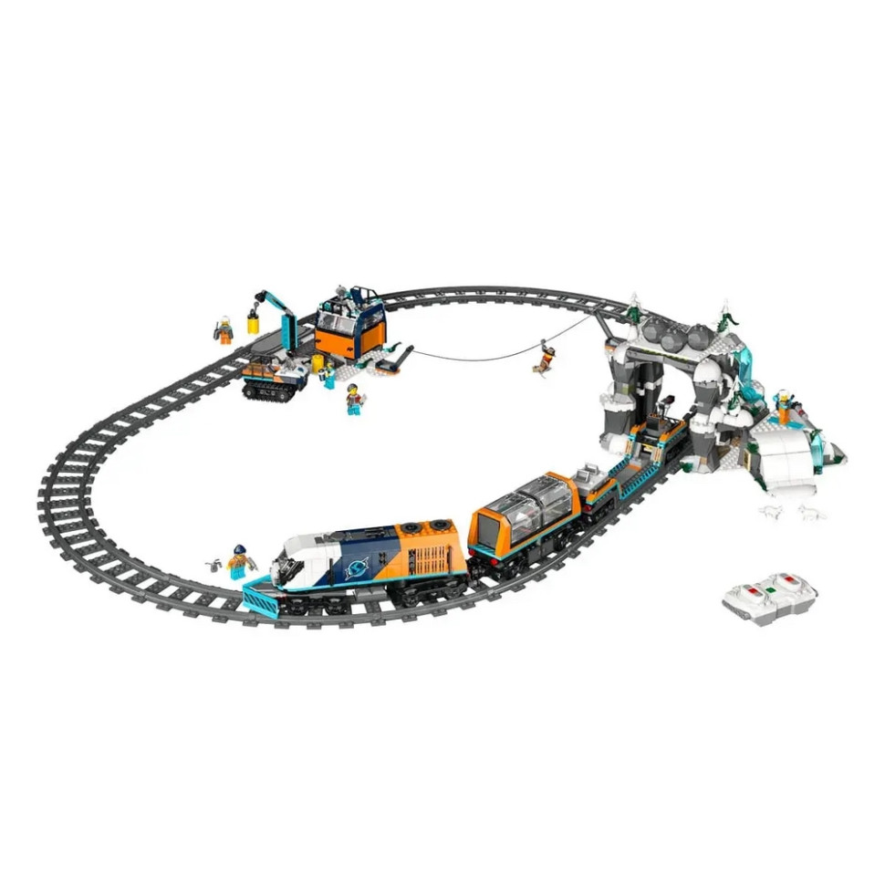 Конструктор City Арктичний дослідницький експрес LEGO 60470, 1517 деталей