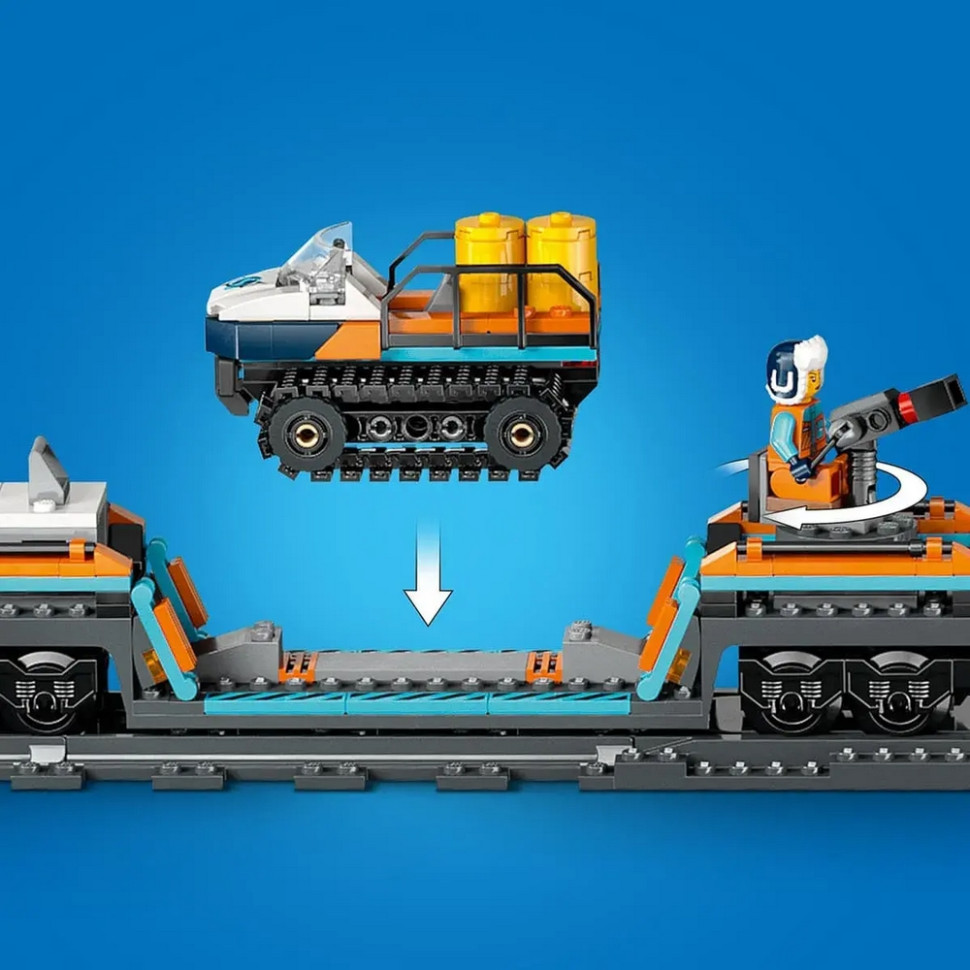 Конструктор City Арктичний дослідницький експрес LEGO 60470, 1517 деталей