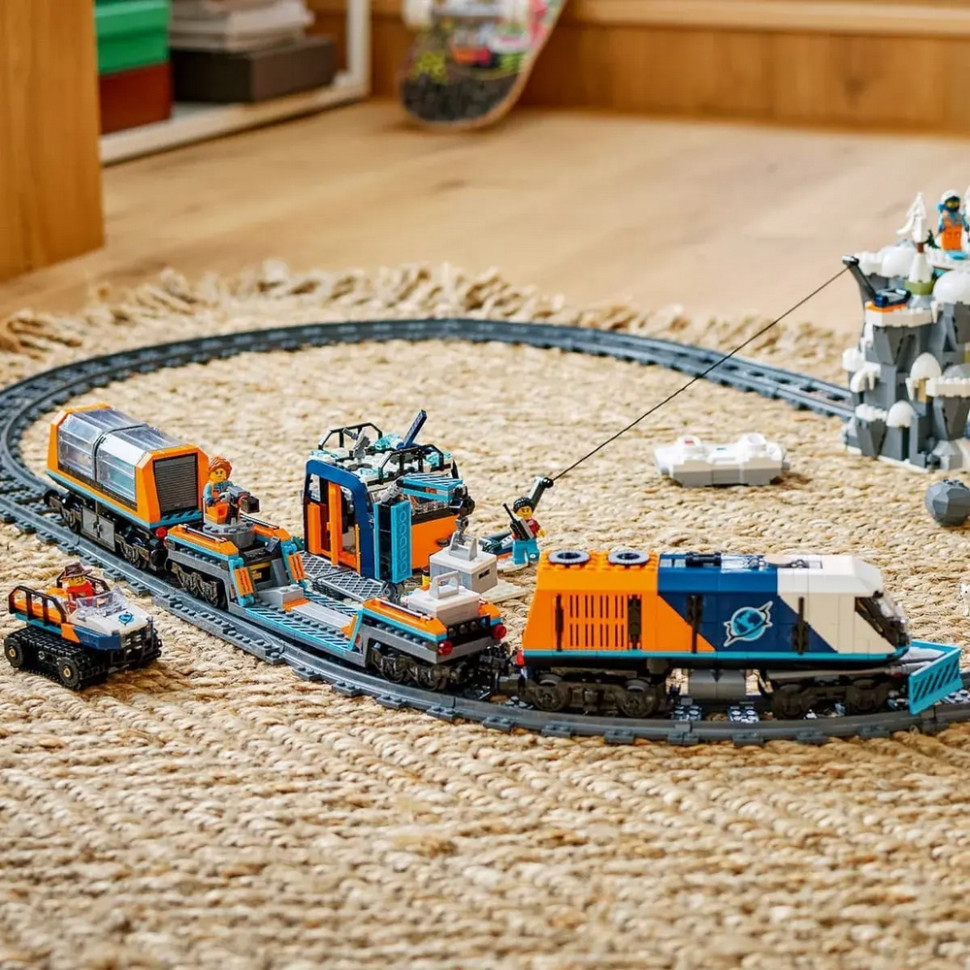 Конструктор City Арктичний дослідницький експрес LEGO 60470, 1517 деталей