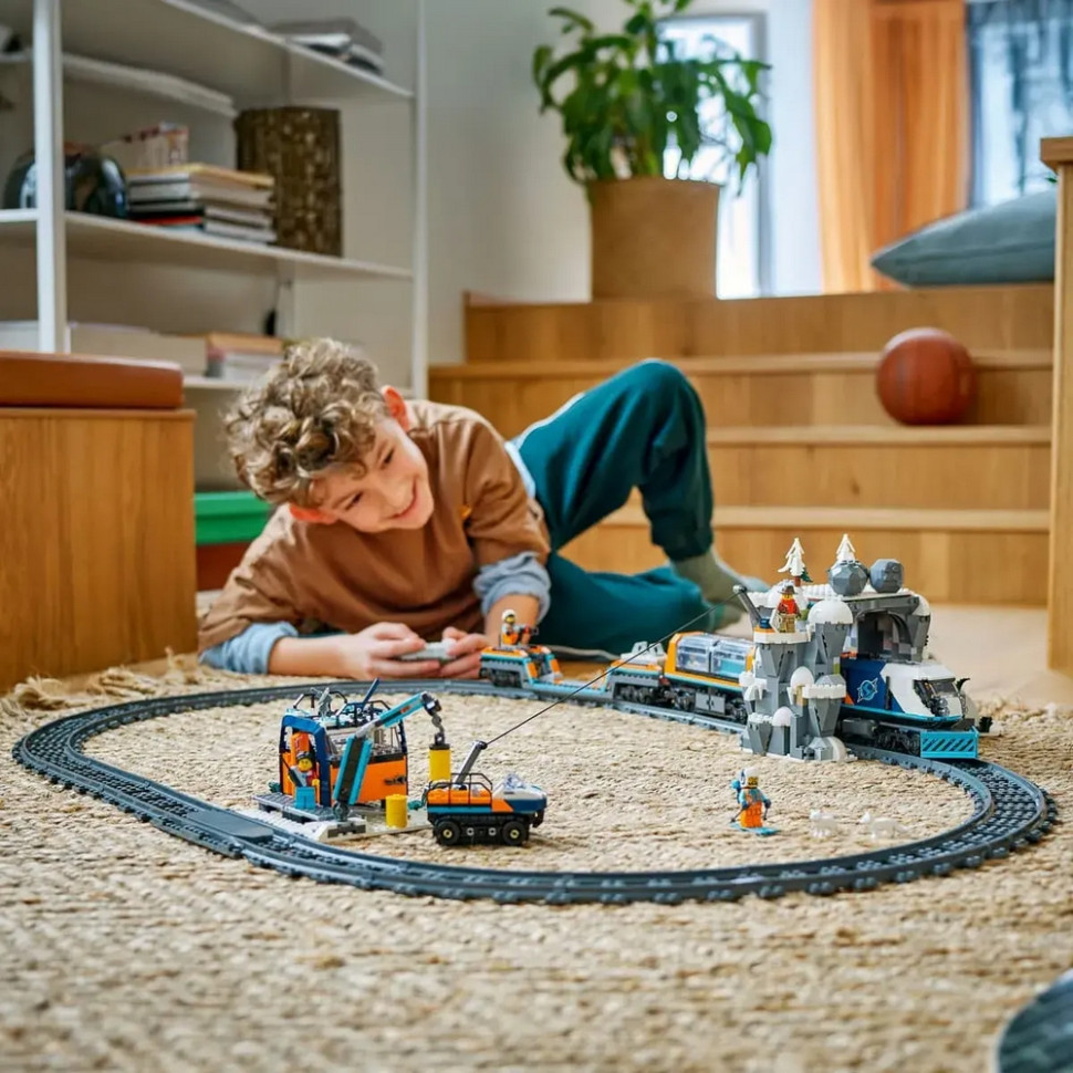 Конструктор City Арктичний дослідницький експрес LEGO 60470, 1517 деталей
