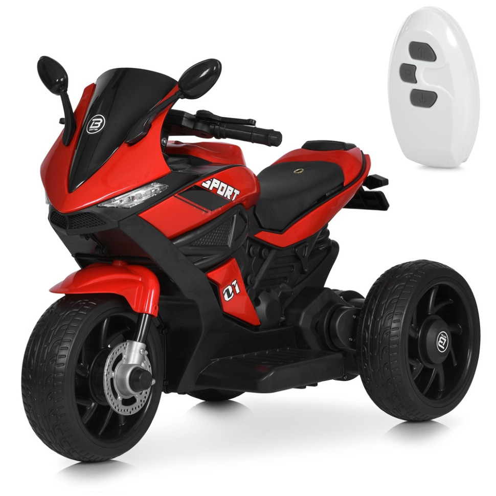Дитячий електромобіль Мотоцикл Bambi Racer M 4454ELR-3 до 30 кг