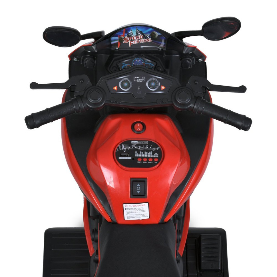 Дитячий електромобіль Мотоцикл Bambi Racer M 4454ELR-3 до 30 кг