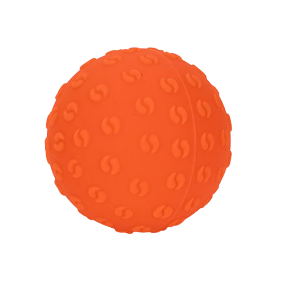 М'яч масажний текстурний Bambi MS 4812(Orange) діаметр 6 см, стрибун, 145 грам