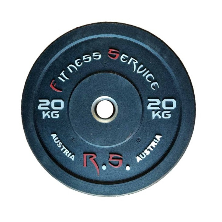 Бамперний диск для кросфіту RCP23 Fitness Service 10081FS 20 кг