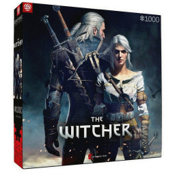 Пазл классический Witcher: Geralt Ciri Puzzles GoodLoot 5908305236023, 1000 элементов