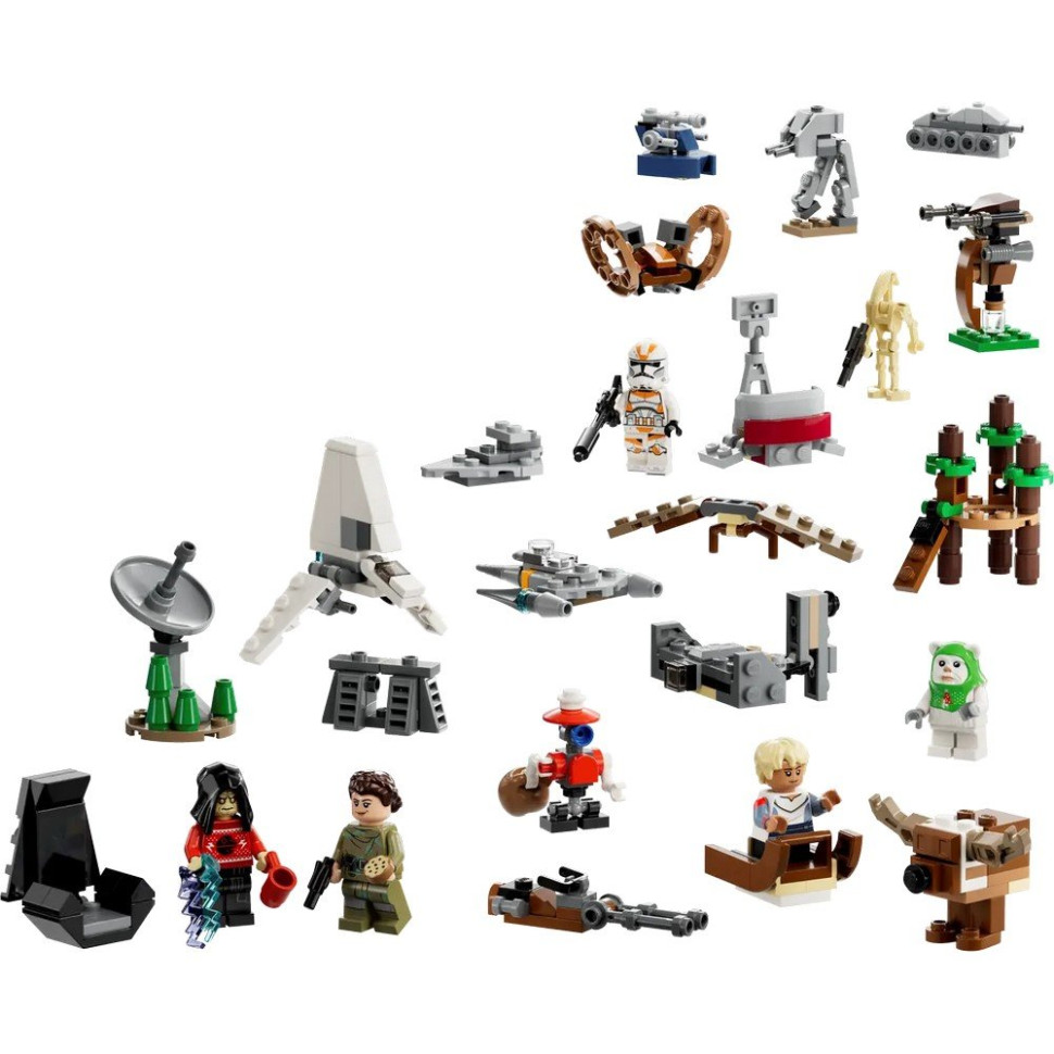 Конструктор Новорічний календар Star Wars™ LEGO 75366, 320 деталей