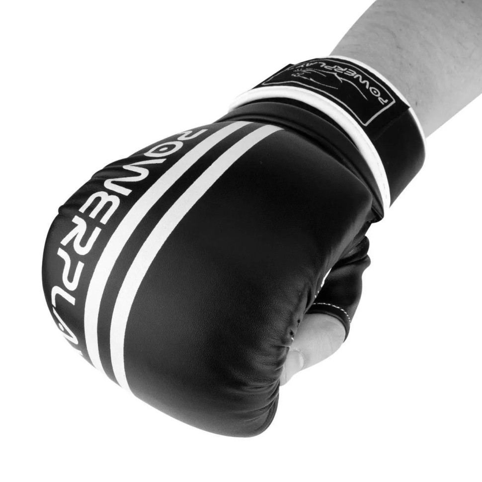 Снарядные перчатки PowerPlay PP_3025_M_Black/White, Черные-Белые M